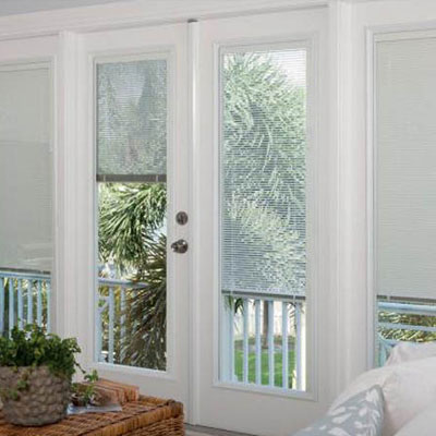 单手柄磁控中空玻璃百叶