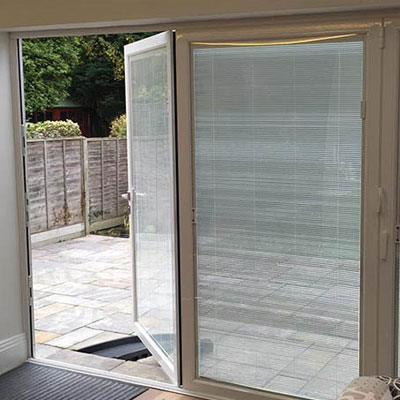 电动内置中空玻璃百叶